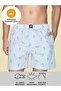Printed Cotton Boxer Shorts with Elasticated Waistband