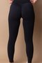 Women's Black High-Waisted Shaping / Sculpting Push-Up Sports Leggings Black - 8