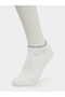 Pack of 5 - Girls Assorted Ribbed Socks - 8