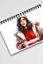 Coffee Girl Model:4 A5 Spiral-Bound To-Do List Weekly Planner - 7