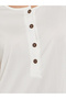 Round Neck Buttoned Nightdress - 3