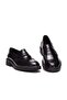 Belvia Women's Genuine Patent Leather Loafer Shoes 263405-3 - 6