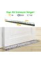 2 Pieces under Door Insulation Sponge under Door Threshold Sponge Anti-Wind Sponge - 6