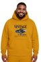 Vintage Printed Large Size Unisex Sweatshirt
