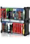 HEATFUN Game Storage Tower (Holds up to 46, Hooks for Headset/Controller)