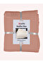Waffle Brown Pike Double Size 220X240Cm 100% Cotton Soft Pike - 4
