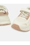 Senior Girls White Material Block Trainer - 4