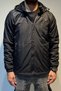 Men's Hooded Pocket Detailed Fleece Lined Winter Coat 2571 Black - 2
