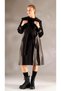 Italian Style Asterli Trench Coat Black - 9