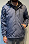 Men's Hooded Pocket Detailed Fleece Lined Winter Coat 2571 Smoked - 7