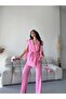 Women's Oversize Tie-Up Vest and Pants Suit - 2