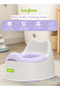 Baby Potty Training Chair with Cushion & Removable Bowl – Non-Slip Base (Purple) - 3
