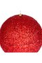 New Year's Ball, Red - 20 cm - 2