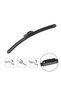 22”/55cm - universal windshield wiper “FLAT” - - 3