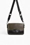 Zeytuni - Black Flat Women's Crossbody Bag Sp1257
