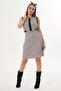 Women's Paneled Sleeveless Chanel Dress 255372 -