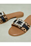 Women Brown Embellished Mule - 3