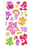Sticker Embossed Stiker Çıkartma Etiket (Lrq002)-18X9 Cm- Starry Sweet Bears - 2