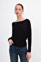 Boat Neck Basic Blouse B12409