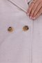 Buttoned Plain Cashmere Coat Oversized - 8