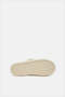 Women Beige H Upper Slipper - 5