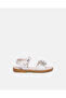 Infant Girls White Embellished Sandal
