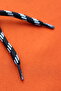 Tracksuit and Sweatshirt Hood Rope 130 cm Round Lacing Black-White, 1 Piece - 5