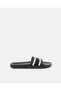 Senior Boys Black Striped Slide