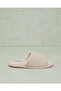 Women Beige Textured Slipper