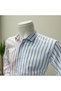 Slim Fit Sports Cut Striped Men's Long Sleeve Shirt - 2