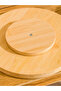 Lcw Home Brown Rotating Wooden Serving Tray 23 cm - 3