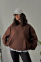 Women's Classic Loose Fit Thick Sweatshirt - 3