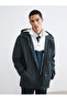 Rmz Gi̇yi̇m Farkiyla Men's Hooded Fur Lined Coat