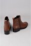 Seç 21895-1 Genuine Leather Women's Boots Brown - 4