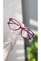 Cat Eye Cat Eye Bone Transparent Women Men Unisex Optical Frame Eyeglasses Glass Change - 4