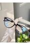 Cat Eye Cat Eye Bone Transparent Women Men Unisex Blue Light Protecting Screen Glasses Eyewear