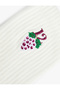 New Year's Themed Embroidered Tennis Socks - 3