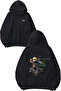 Attack on Titan Armin 2 Design Backpack Printed Black Hooded Sweatshirt