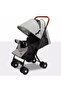 Lightweight Foldable Baby Stroller with Canopy, Safety Belt & Storage Basket – Compact Travel Design - 4
