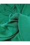 Double Crepe Fabric in Dark Green Color (Width 145 cm X Length 300 cm) - 3