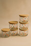 Vetro - Set of 6 Glass Breakfast Bowls with Bamboo Lids 220 Cc - 2