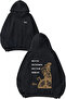 Viking Stand up for Design Back Printed Black Hooded Sweatshirt