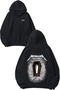 Metallica Magnetic Design Back Printed Black Hooded Sweatshirt