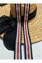 Black Red White Striped Pattern Tracksuit Edge Stripe
