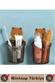 Durable Hangable Easy Assembly Kitchen Bathroom Small Item Children's Room Organizer with Cute Bear Figure - 4