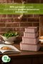 12-Piece Striped Rectangular Storage Set Pink |   2.5L 1.5L 0.80L 0.45L |   Microwave and Freezer Compatible - 3