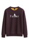 Regular Father Printed Sweatshirt