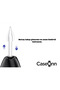 Caseonn galaxy tab s6 10.6" t860 stylus pen tip 5-pack white (pen not included) - 5
