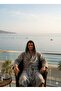 Hooded Bathrobe, Curly Bathrobe, 100% Cotton, Bath Sauna Bathrobe Women / Men Unisex Bathrobe - 2