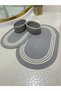 Jute, Straw, Bathroom Mat Set, Bathroom Basket Set, Toilet Set - 2